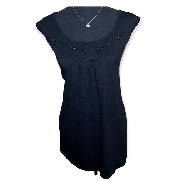 Lane Bryant jeweled sleeveless blouse - Picture 4 of 6